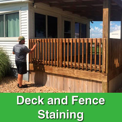 Deck and Fence Staining